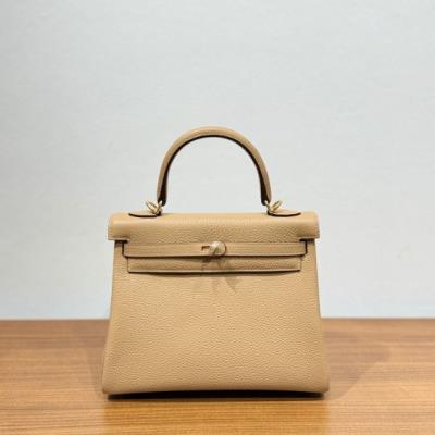 cheap quality Hermes Kelly 25 togo OM Chai GHD